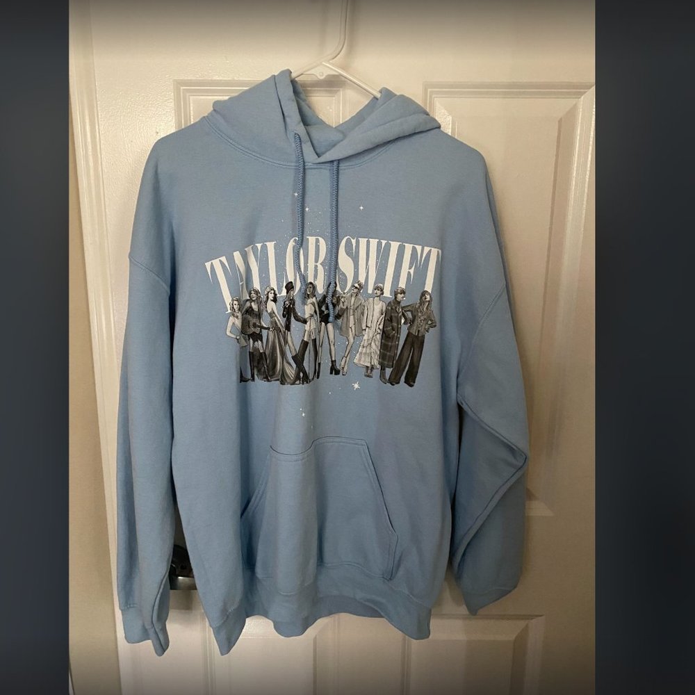 Taylor Swift Blue Hoodie